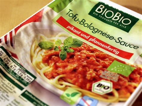 Tofu Bolognese Soße von Netto