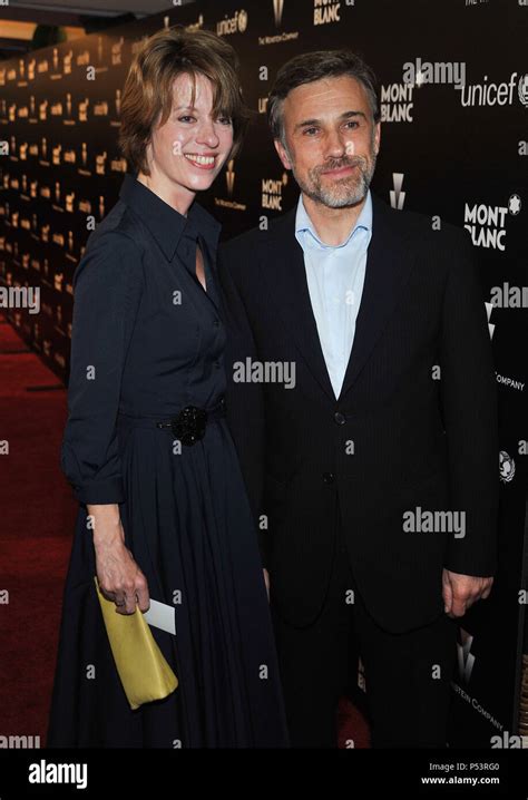 Christoph Waltz And Wife Red Carpet Event Hi Res Stock Photography And