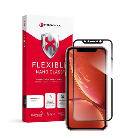 Forcell Flexible D Szk O Hybrydowe Do Iphone Xr Czarny Sklep