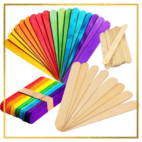 COLOURFUL POPSICLE STICK LARGE | Lazada
