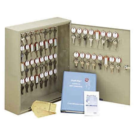 Steelmaster Dupli Key Two Tag Key Cabinet Sand Office Depot