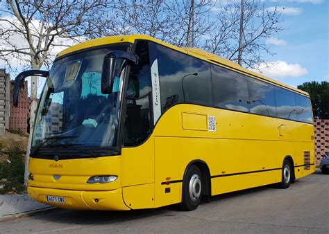 Noge Touring II Man Three Bus Company Madrid En Autobus Nueva