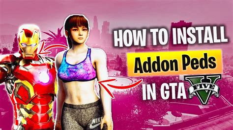 GTA 5 How To Install AddonPeds How To Change Character In GTA 5