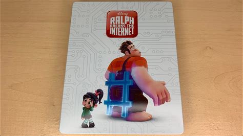 Ralph Breaks The Internet Best Buy Exclusive 4k Ultra Hd Blu Ray Steelbook Unboxing Youtube