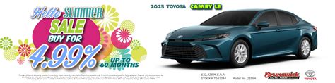 Toyota Lease Specials | Brunswick Auto Mart