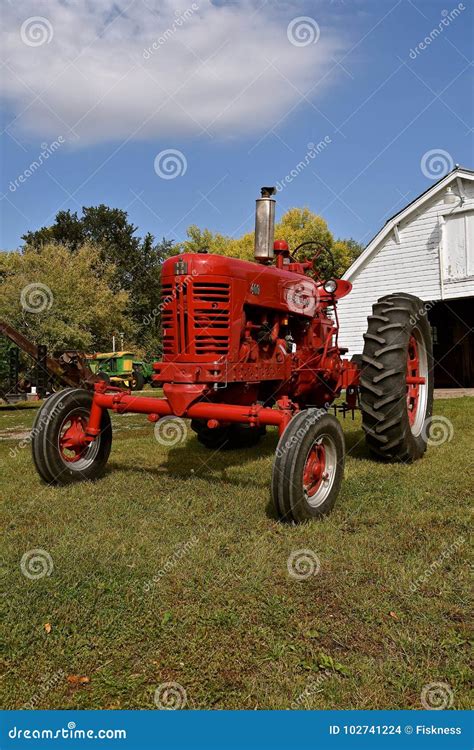 Restored Farmall Tractor By International Harvester Editorial Image