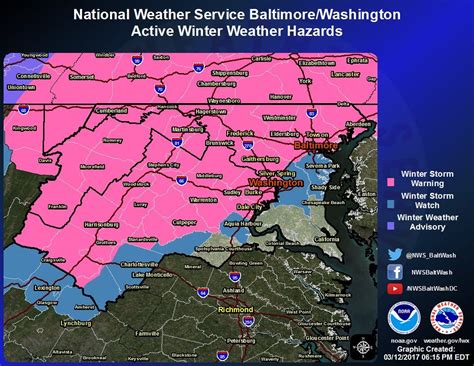 Maryland Weather Forecast: Timeline for Storm, Snowfall Amounts ...