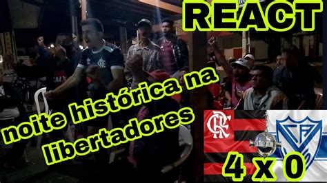 REACT Velez 0 X 4 Flamengo HAt TRICK De Pedro Libertadores2022