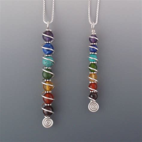 7 Chakra Stones Pendant