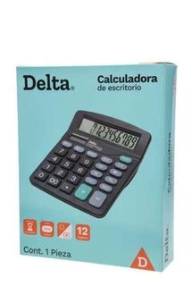 Calculadora De Escritorio Barrilito Delta Dt394 12 Digitos MercadoLibre