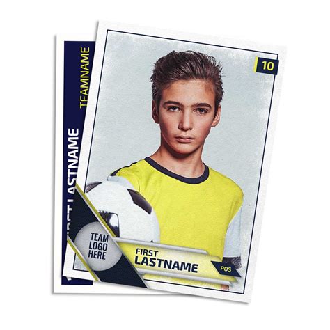 Soccer Card Template