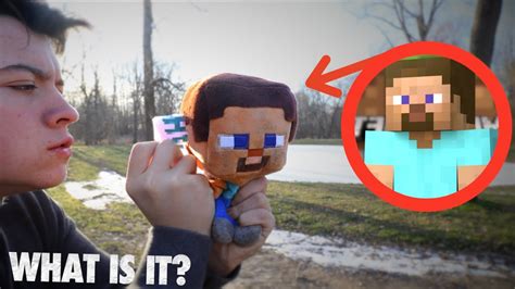 I FOUND SOMETHING INSIDE OF MINECRAFT STEVE IN REAL LIFE YouTube