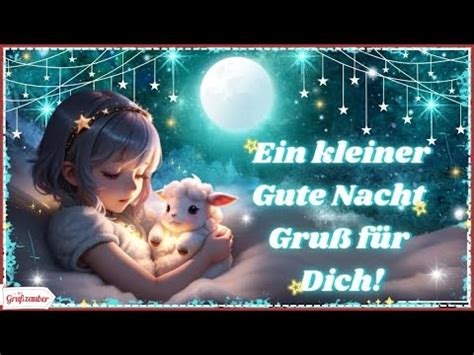 Ein kleiner Gute Nacht Gruß für dich Grußvideo kostenlos zum Teilen