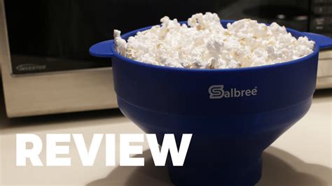 Salbree Microwave Popcorn Popper Review | How to Use - YouTube