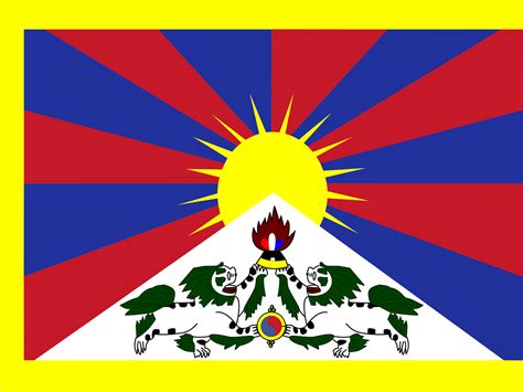 Flagge Zeigen F R Tibet Gr Ne M Lheim