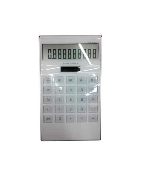 SOLAR BATTERY DUAL POWERED CALCULATOR - Happybird