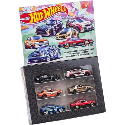 MATTEL 新品 週間以内発送 専用ボックス入りホットウィール Hot Wheels ジャパニーズ カーカルチャー マルチパック HLK マテル SPW Yahoo 店