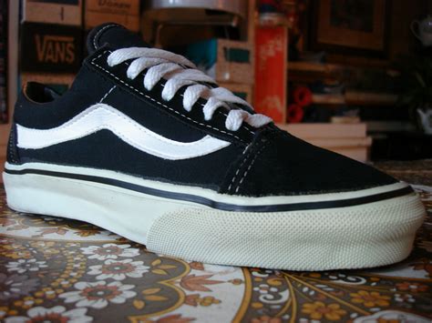 Theothersideofthepillow Vintage Vans Black Suede Canvas Old Skool