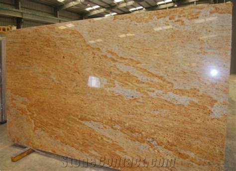 Kashmir Gold Granite Slabs Tiles From India Stonecontact