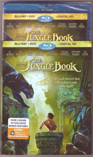 Disney The Jungle Book Live Action Blu Ray Dvd Digital Hd With