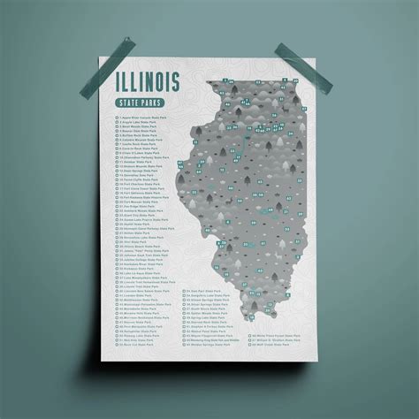 Illinois State Park Map: A Guide to Beauty and Adventure