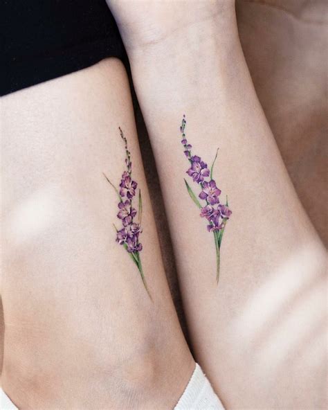 Incredible Gladiolus Tattoo Ideas To Inspire You In