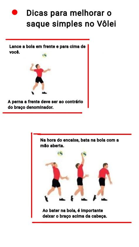 Dicas Para Melhorar O Saque Simples No Vôlei Dicas De Vôlei Volei Exercícios De Vôlei