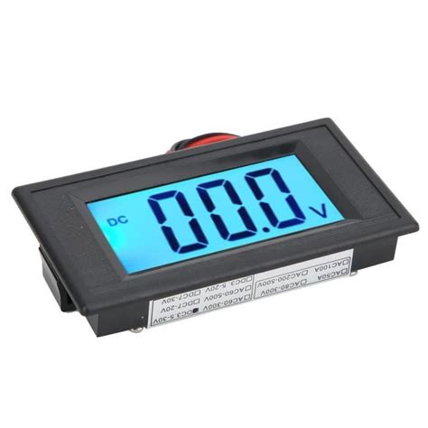 GOTOTOP voltmètre LCD YB5135D LCD affichage numérique compteur de