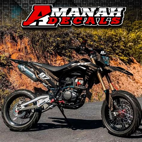 Jual DECAL CRF 150 L FULL BODY DESAIN TEKNO DECAL CRF HOLOGRAM DECAL