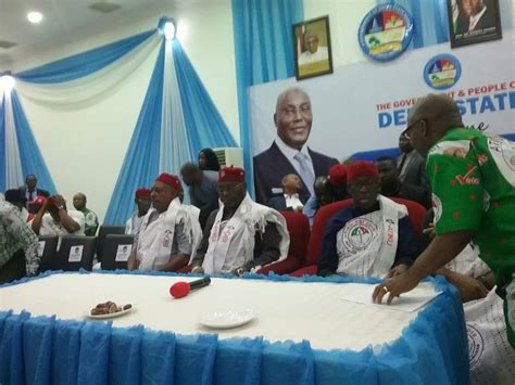 Atiku Okowa Meet With Delta Traditional Rulers At Government House