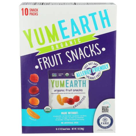 Sprouts Farmers Market Yumearth Fruit Snacks Organic Favorites 10