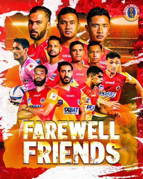 Emami East Bengal FC bid farewell to 11 players from the 2022-23 season ...