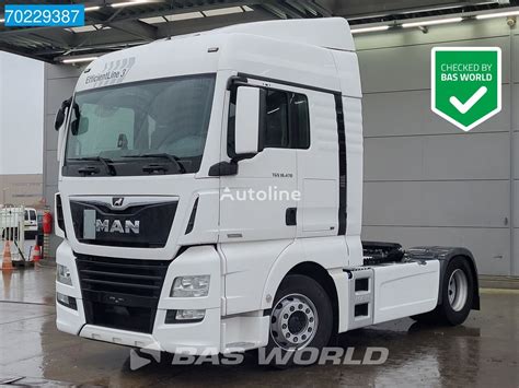 MAN TGX 18 470 4X2 XLX Retarder 2x Tanks ACC Navi Euro 6 Truck Tractor