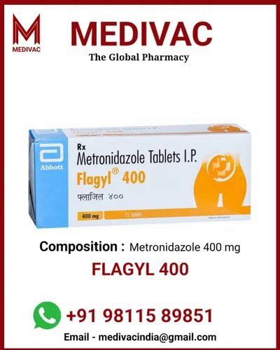 Flagyl Metronidazole Tablets At Rs Stripe Metronidazole