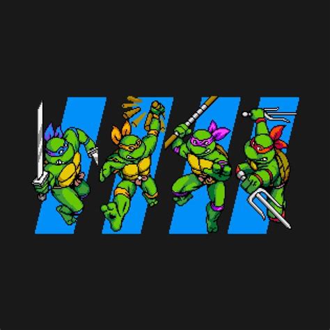 Ninja Turtles Pixel Art by allysontx | Teenage mutant ninja turtles art ...