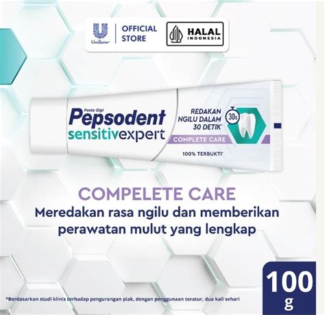 Promo Pepsodent Sensitive Expert Complete Care Pasta Gigi 100g