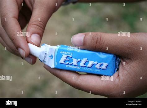 Wrigleys Extra Chewing Gum Stock Photo - Alamy