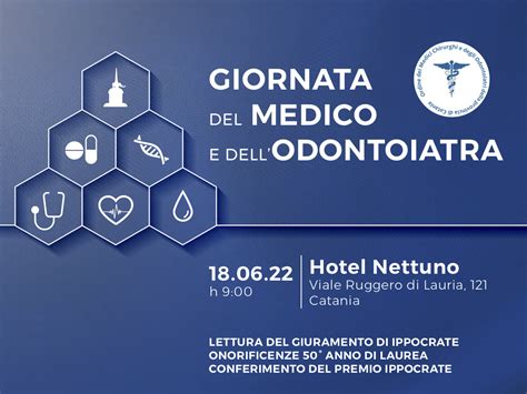 Giornata Del Medico E Dell Odontoiatra Il 18 Giugno Appuntamento All