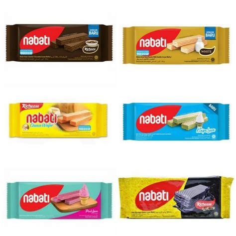 Jual NABATI WAFER ALL VARIAN 132gr Shopee Indonesia