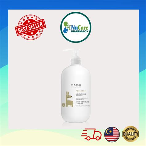 BABE LABORATORIOS PEDIATRIC MOISTURISING BODY MILK 500ML Shopee Malaysia