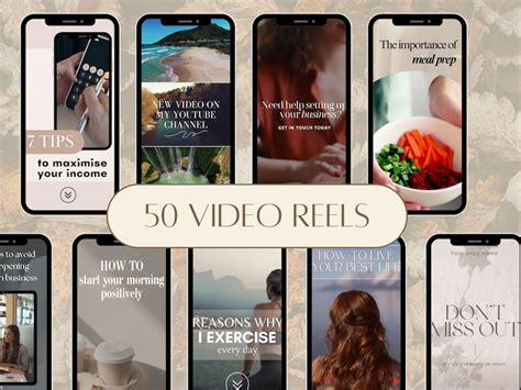 Engaging Reel Templates Instagram Reels Templates Canva Templates