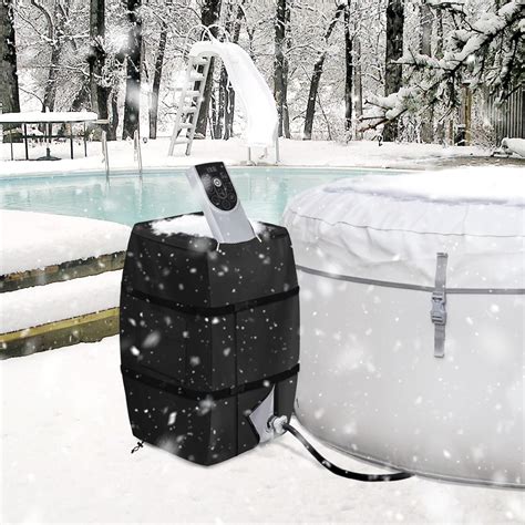 Amazon Bitubi Hot Tub Spa Heater Pump Winter Cover Waterproof Heavy Duty Hot Tub