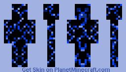 Charged Creeper Minecraft Skin