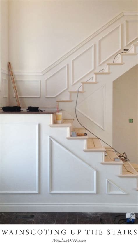 Federal Panel Detail For Stairs Windsorone Wainscoting Stairs