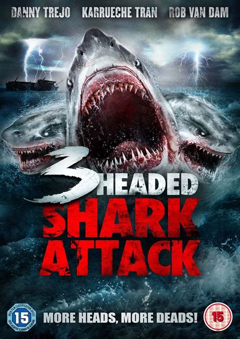 3-Headed Shark Attack (2015) - Posters — The Movie Database (TMDB)