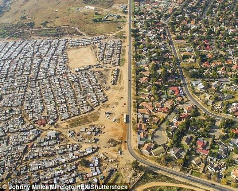 See Extreme Divide Of Rich And Poor In South Africa Daily Mail Online