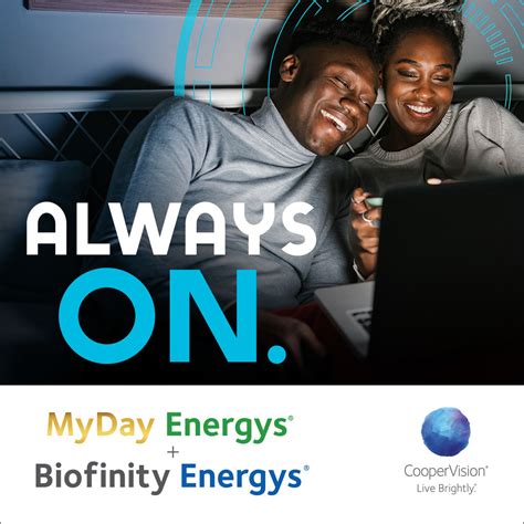 Myday Energys And Biofinity Energys Campaign Coopervision Practitioner