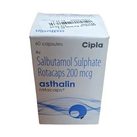 Asthalin Salbutamol Sulphate Rotacaps Capsules At Rs Bottle In Durg