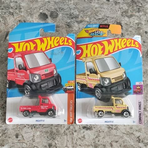Jual Hot Wheels Mighty K Merah Cream Hw Hot Trucks Shopee Indonesia