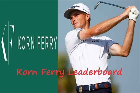 Pga Tour Korn Ferry Leaderboard Today Helena Delinda